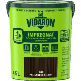 Obrazek dla: Vidaron Impregnat Ogrodowy 4,5L R08 Palisander Ciemny