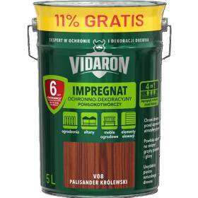 Obrazek dla: Vidaron Impregnat Powłokotwórczy 5L V08 Palisander Królewski