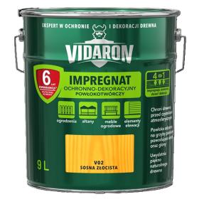 Vidaron Impregnat Powlokotworczy 9L V02 Sosna Złocista