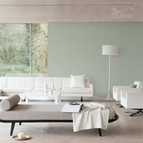 Obrazek 2 dla: Farba Dulux EasyCare Plamoodporna Miętowa Szarość 5L  Inspiracje_01