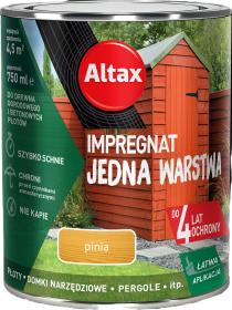 ALTAX Impregnat Jedna Warstwa 4lata Pinia 750ml_Remontownia24.pl