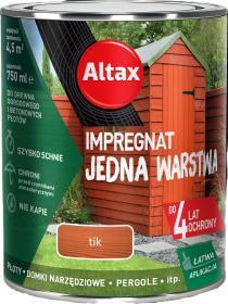 ALTAX Impregnat Jedna Warstwa 4lata Tik 750ml_Remontownia24.pl