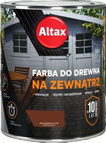 Altax Farba Do Drewna NA ZEWNĄTRZ JASNY BRĄZOWY POŁYSK 0,75L_Remontownia24.pl