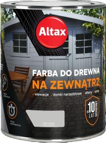 Altax Farba Do Drewna NA ZEWNĄTRZ SZARY PÓŁMAT 0,75L_Remontownia24.pl