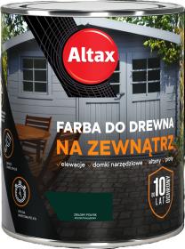 Altax Farba Do Drewna NA ZEWNĄTRZ ZIELONY POŁYSK 0,75L_Remontownia24.pl