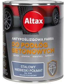 Altax Antypoślizgowa Farba Do PODŁÓG BETONOWYCH NIEBIESKI PÓŁMAT 2,5L_Remontownia24.pl
