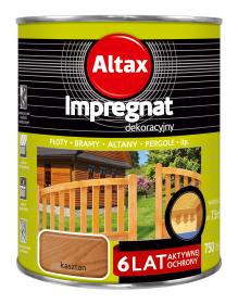 Altax Impregnat Dekoracyjny 6 LAT Kasztan 0,75L_rEMONTOWNIA24.PL