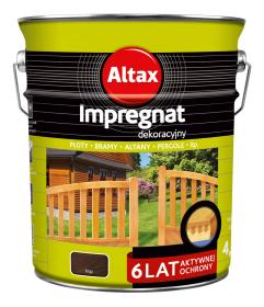 Altax Impregnat Dekoracyjny 6 LAT Brąz 4,5L_Remontownia24.pl