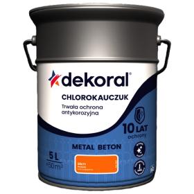 Farba Dekoral Chlorokauczuk Żółty 5L_Remontownia24.pl