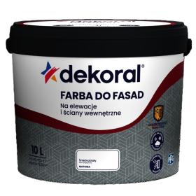 Farba Dekoral Do Fasad Biały 10L_rEMONTOWNIA24.PL