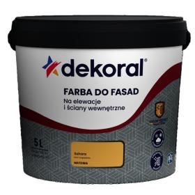 Farba Dekoral Do Fasad Sahara 5L_Remontownia24.pl