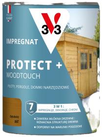 V33 Impregnat PROTECT+ DĄB ZŁOCISTY 0,7L_Remontownia24.pl