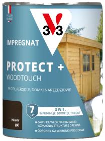 V33 Impregnat PROTECT+ PALISANDER 0,7L_Remontownia24.pl