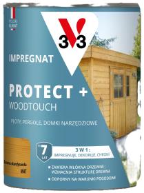 V33 Impregnat PROTECT+ SOSNA SKANDYNAWSKA 0,7L_Remontownia24.pl