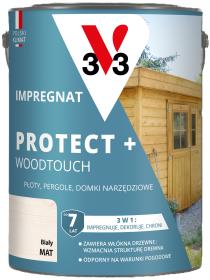 V33 Impregnat PROTECT+ BIAŁY 4,5L_Remontownia24.pl