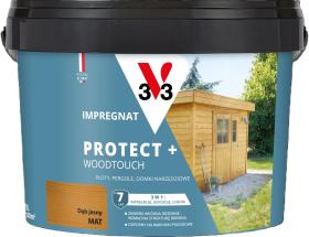 V33 Impregnat PROTECT+ DĄB JASNY 9L_Remontownia24.pl