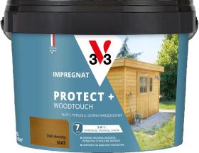 V33 Impregnat PROTECT+ DĄB ZŁOCISTY 9L_Remontownia24.pl