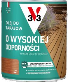 V33 Olej Do TARASÓW O WYSOKIEJ ODPORNOŚCI TEK 2,5L_Remontownia24.pl