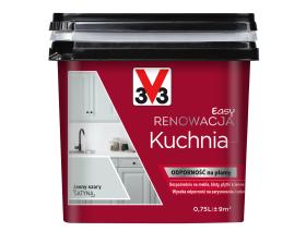 V33 Farba EASY RENOWACJA KUCHNIA JASNY SZARY SATYNA 0,75L_Remontownia24.pl