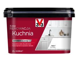 V33 Farba EASY RENOWACJA KUCHNIA BIAŁY 2L_Remontownia24.pl