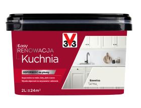 V33 Farba EASY RENOWACJA KUCHNIA BAWEŁNA SATYNA 2L_Remontownia24.pl