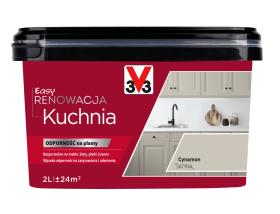 V33 Farba EASY RENOWACJA KUCHNIA CYNAMON SATYNA 2L_Remontownia24.pl