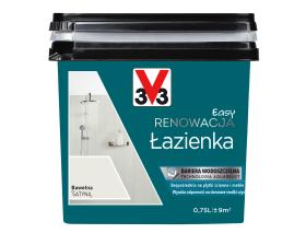 V33 Farba EASY RENOWACJA ŁAZIENKA BAWEŁNA SATYNA 0,75L_Remontownia24.pl