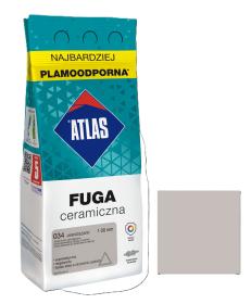 Atlas FUGA CERAMICZNA 034 JASNO SZARY 2kg_Remontownia24.pl