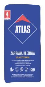 Atlas ZAPRAWA KLEJOWA UELASTYCZNIONA KLEJ UNIWERSALNY, (210 mm), TYP C1TE 10kg_Remontownia24.pl