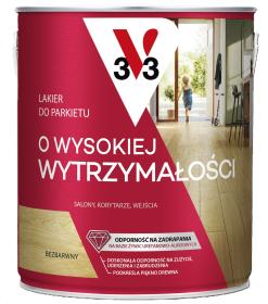 V33 Lakier Do PARKIETU BEZBARWNY SATYNA 2,5L