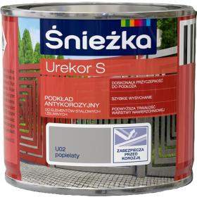 Farba Śnieżka UREKOR S PODKŁAD ANTYKOROZYJNY POPIELATY U02 0,2L_Remontownia24.pl