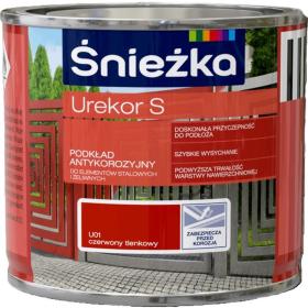 Farba Śnieżka UREKOR S PODKŁAD ANTYKOROZYJNY CZERWONY TLENKOWY U01 0,2L_Remontownia24.pl