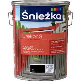 Farba Śnieżka UREKOR S PODKŁAD ANTYKOROZYJNY CZARNY U03 5L_Remontownia24.pl