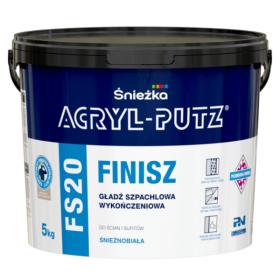 Śnieżka ACRYLPUTZ FS 20 FINISZ  GŁADŹ SZPACHLOWA WYKOŃCZENIOWA 5kg
