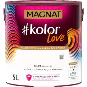 Obrazek dla: Farba Magnat #KolorLove SZARA BIEL 5L KL04