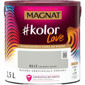 Obrazek dla: Farba Magnat #KolorLove CHŁODNY BETON 2,5L KL13