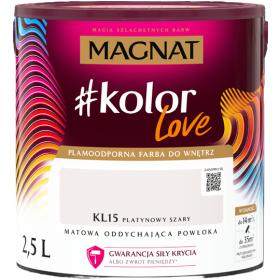 Obrazek dla: Farba Magnat #KolorLove PLATYNOWY SZARY 2,5L KL15