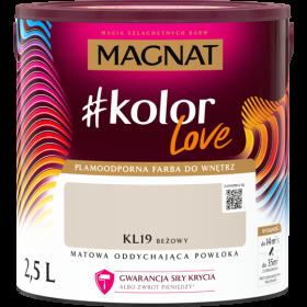 Obrazek dla: Farba Magnat #KolorLove BEŻOWY 2,5L KL19