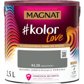 Obrazek dla: Farba Magnat #KolorLove GRAFITOWY 2,5L KL20