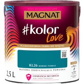 Obrazek dla: Farba Magnat #KolorLove MORSKI TURKUS 2,5L KL26