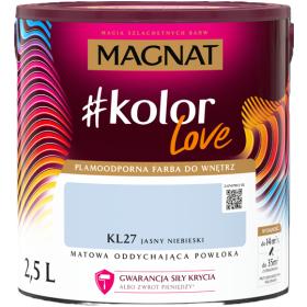 Obrazek dla: Farba Magnat #KolorLove JASNY NIEBIESKI 2,5L KL27