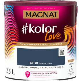 Obrazek dla: Farba Magnat #KolorLove GRANATOWY 2,5L KL30