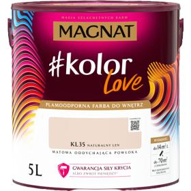Obrazek dla: Farba Magnat #KolorLove NATURALNY LEN 5L KL35