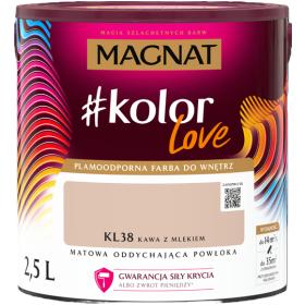 Obrazek dla: Farba Magnat #KolorLove KAWA Z MLEKIEM 2,5L KL38