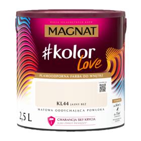 Obrazek dla: Farba Magnat #KolorLove JASNY BEŻ 2,5L KL44