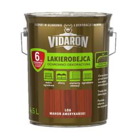 Obrazek dla: Vidaron Lakierobejca OCHRONNODEKORACYJNA L06 MAHOŃ AMERYKAŃSKI 4,5L