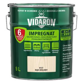 Obrazek dla: Vidaron Impregnat OCHRONNODEKORACYJNY POWŁOKOTWÓRCZY V17 DĄB BIELONY 9L