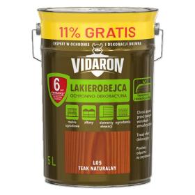 Obrazek dla: Vidaron Lakierobejca OCHRONNODEKORACYJNA L05 TEAK NATURALNY 4,5L+11% Gratis