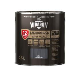 Obrazek dla: Vidaron Lakierobejca OCHRONNODEKORACYJNA SUPER TRWAŁA ST02 JESION SZARY 2,5L