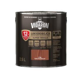 Obrazek dla: Vidaron Lakierobejca OCHRONNODEKORACYJNA SUPER TRWAŁA ST06 TEAK NATURALNY 2,5L